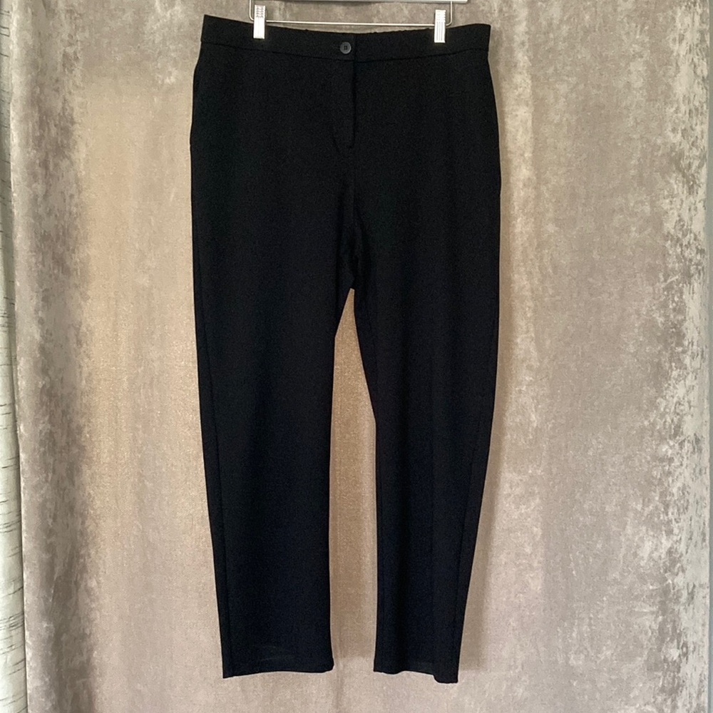 Eileen Fisher, L, black pants NWOT